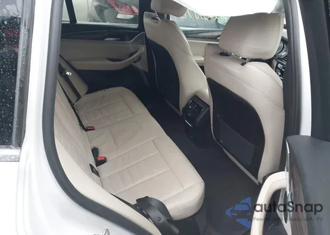 2021 BMW X3 xDrive30I z USA, uszkodzony, nr VIN 5UXTY5C07M9H46320